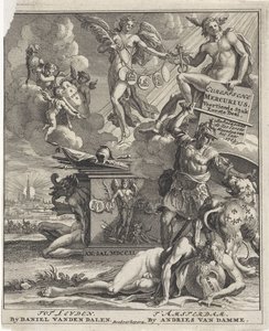 Titelblatt für: Europische Mercurius, 14. Stück, 1. Teil, 1703 von Pieter Sluyter