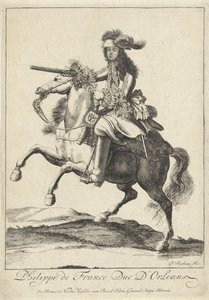 Reiterporträt von Philipp I., Herzog von Orléans