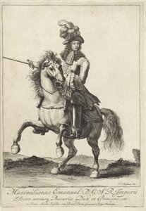 Reiterporträt von Maximilian II. Emanuel, Kurfürst von Bayern