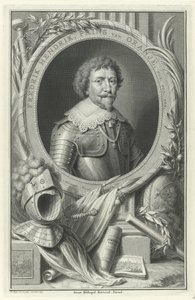 Porträt von Friedrich Heinrich, Prinz von Oranien-Nassau von Pieter Tanjé