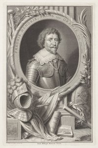 Porträt von Friedrich Heinrich, Prinz von Oranien von Pieter Tanjé