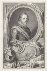Porträt von Moritz, Prinz von Oranien von Pieter Tanjé
