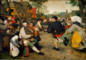 Bauerntanz von Pieter Bruegel the Elder