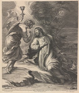 Christus am Ölberg von Pieter de Bailliu after Sir Peter Paul Rubens