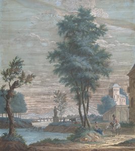 Italienische Landschaft, 1769 von Pieter de Groot