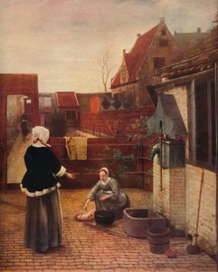 Ein holländischer Innenhof, um 1658, 1911 von Pieter de Hooch