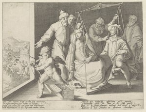 Die Hochzeitswaage von Pieter de Jode (I) (attributed to)