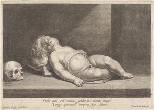 Allegorie auf den Tod von Pieter de Jode (II)