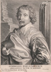 Cornelius Poelenbourch, Hollandus Pictor in Minoribus, Figuris Humanis von Pieter de Jode