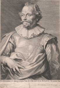Nobilissimus et Integermus Vir, D. Paulus Halmalius, Senator Ant. von Pieter de Jode