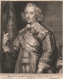 Serenissimus Princeps Ferdinandus Austriacus S.R.E. Cardinalis Belgarum Bourgundorumq Gubernator etc. von Pieter de Jode