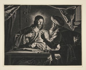 Christus und Nikodemus