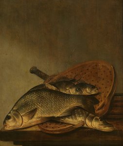 Stillleben mit Fisch
