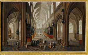 Innenansicht der Kathedrale von Antwerpen