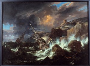 Sturm auf dem Meer