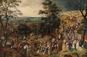 Christus trägt das Kreuz