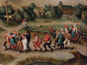 St. Johannes Tänzer in Molenbeeck, 1592 von Pieter Brueghel the Younger