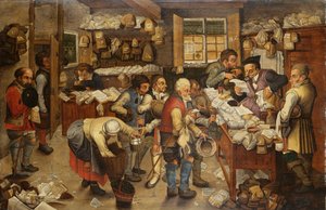 Die Zahlung des Zehnten, 1619