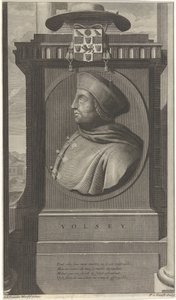 Porträt von Kardinal Wolsey von Pieter van Gunst