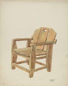 Stuhl, um 1938