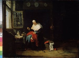 Die Näharbeit von Pieter van Noort