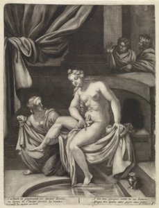 David und Bathseba von Pieter van den Berge