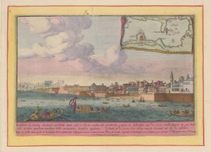 Ansicht von Cádiz von Pieter van den Berge