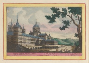Ansicht der Rückseite des Escorial