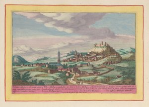Ansicht des Ortes Vélez-Málaga in Andalusien von Pieter van den Berge