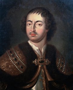 Porträt des russischen Kaisers Peter der Große von Pieter van der (after) Werff