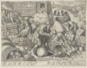 Allegorie auf den Eigennutz