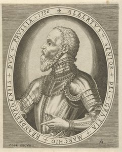 Porträt von Albrecht Friedrich, Markgraf von Brandenburg