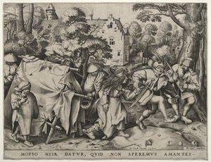 Die Hochzeit von Mopsus und Nisa, 1570