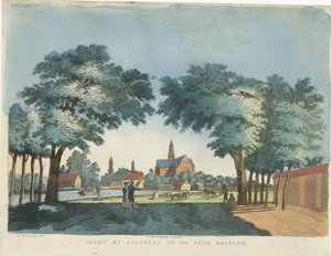 Blick auf Haarlem von Overveen von Pieter van der Meulen
