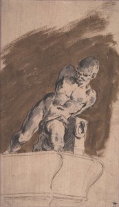 Gefesselter nackter Gefangener, nach Pietro Tacca
