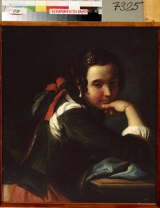 Porträt einer italienischen Schauspielerin