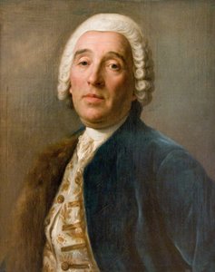 Porträt des Architekten Bartolomeo Francesco Rastrelli von Pietro Antonio Rotari