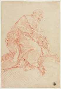 Figur eines männlichen Heiligen