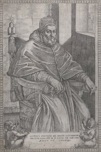 Porträt von Papst Sixtus V.