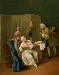 Unvorsichtiger Tempel von Pietro Longhi