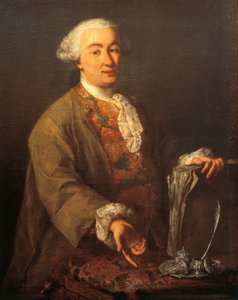 Porträt von Carlo Goldoni von Pietro Longhi