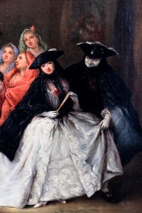 Der Scharlatan (Detail), ca. 1757