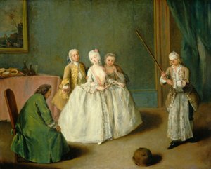 Das Spiel des Kochtopfs, ca. 1744