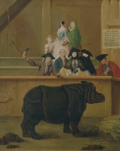 Das Nashorn, 1751 von Pietro Longhi