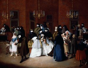 Das Ridotto von Venedig, ca. 1750 von Pietro Longhi