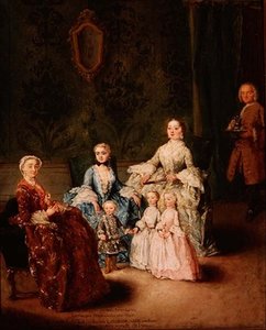 Die Familie Sagredo von Pietro Longhi