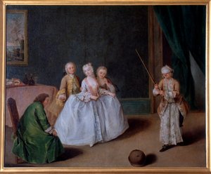 Das Spiel des Topfes von Pietro Longhi
