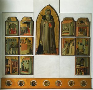 Altarbild der seligen Demut von Pietro Lorenzetti