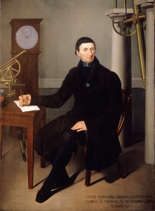 Porträt von Barnaba Oriani, Astronom (1752 - 1832) von N. Carducci. 19. Jahrhundert von Pietro Narducci