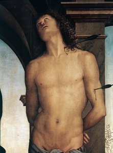 Detail von St. Sebastian